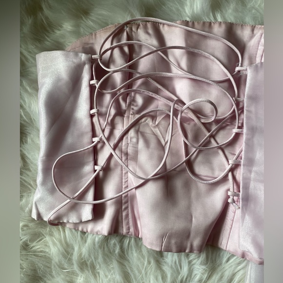 Two Piece Formal Gown with Corset - Picture 4 of 4